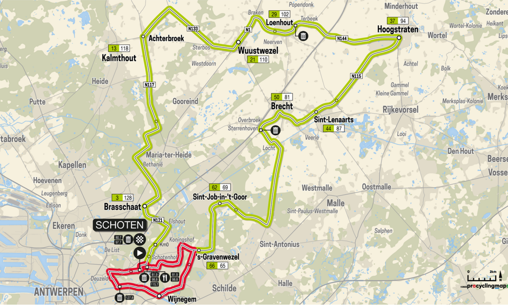 SP2023 | Parcours Vrouwen Elite