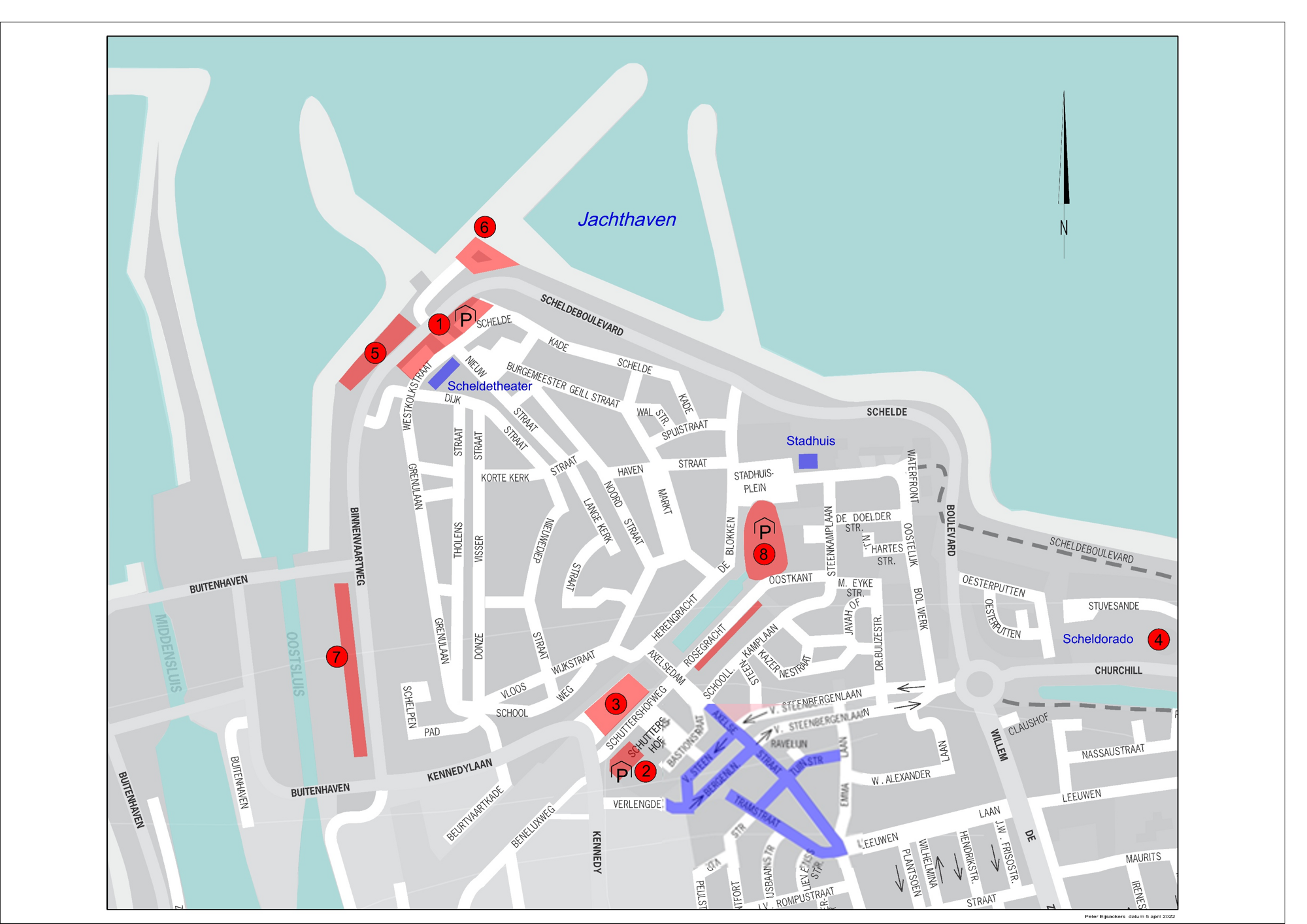 Prix de l'Escaut 2023 : Parkings Terneuzen Centre