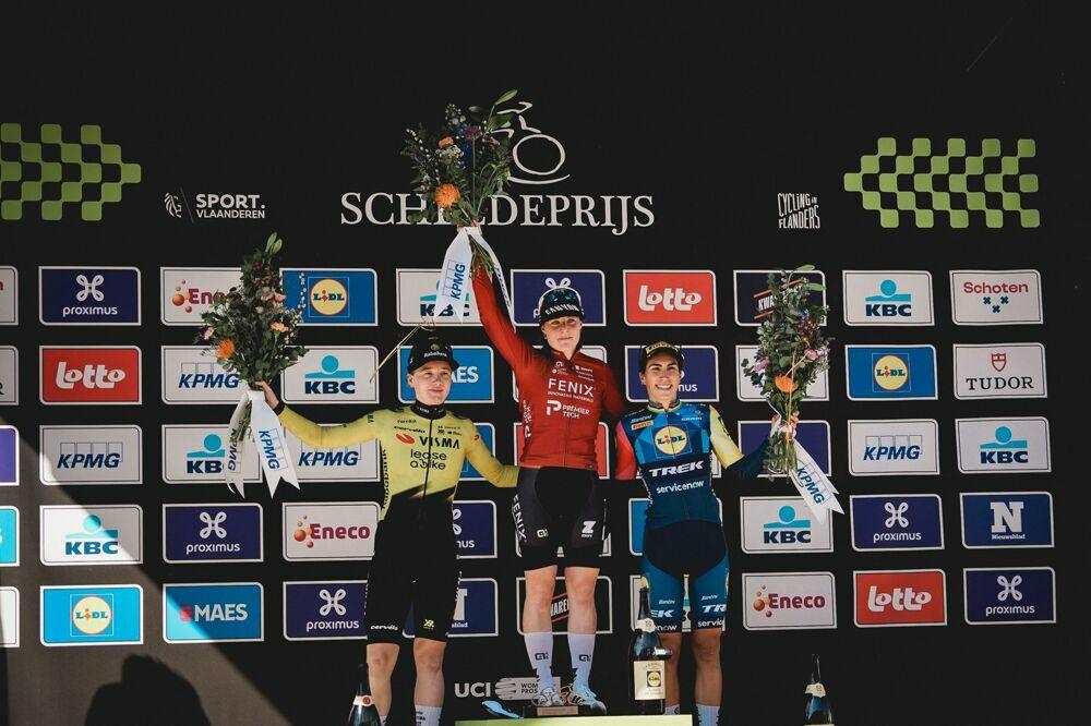 Kool sprint naar winst in Scheldeprijs